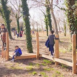 inauguration du bois des noyers